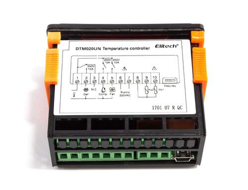 TERMOSTATO DIGITALE 2 NTC 10A ETC-974 SKL