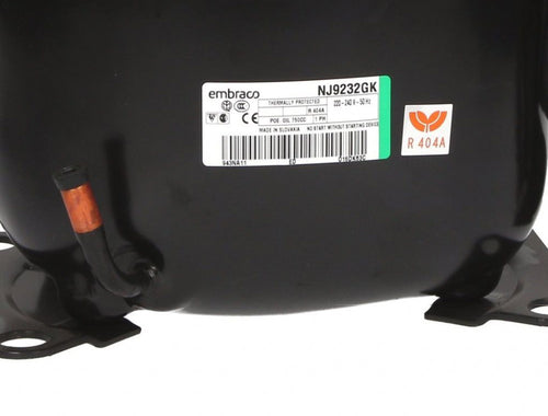 COMPRESSORE EMBRACO NJ9232GK-VALV. R404A MHBP
