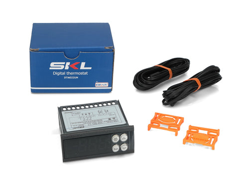 TERMOSTATO DIGITALE 2 NTC 20A ECS-974 SKL